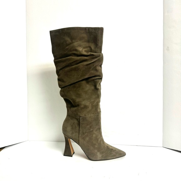 Vince Camuto Shoes - Vince Camuto Womens Alinkay Knee High Boot Sable Suede Size 8.5 M